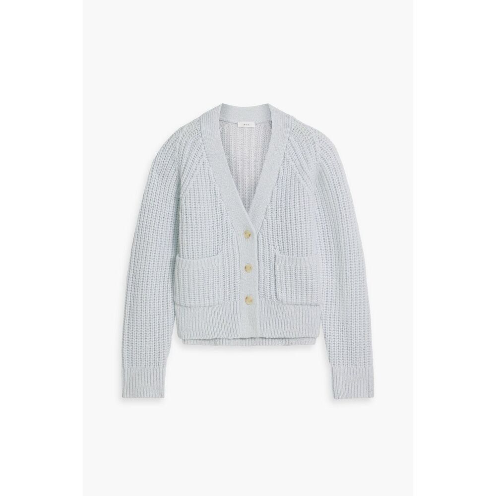 A.L.C. Women's Gray Cleveland Wool Alpaca Blend Button Front Cardigan Large NWOT